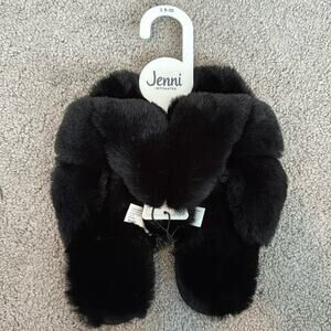 Jenni Intimates Faux Fur Slippers